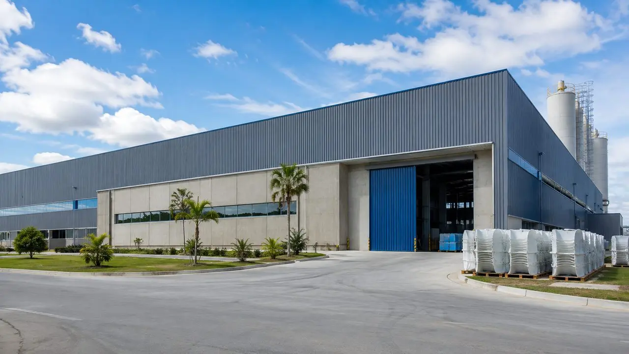 Fábrica de venezianas industriais em fibra de vidro